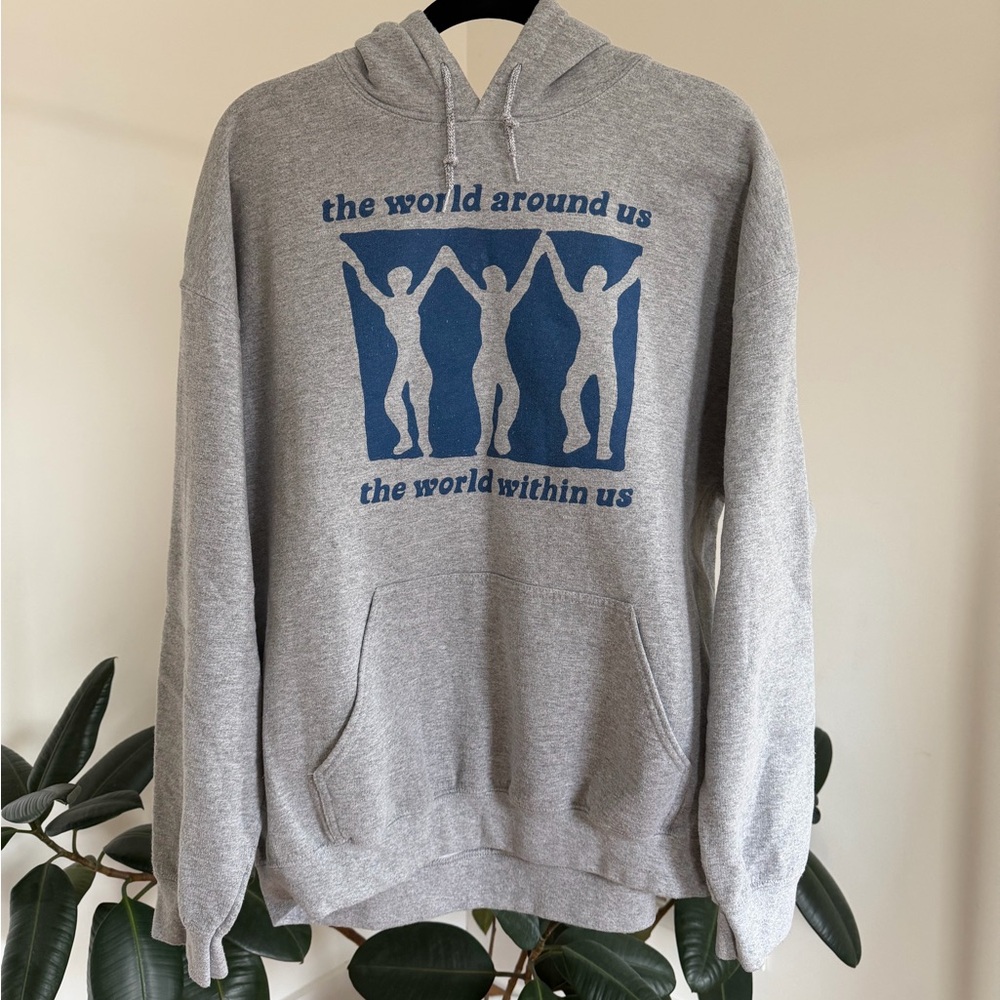 OK BOOKS Grey Hoodie